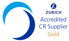Zurich Accredited CR Supplier: Gold