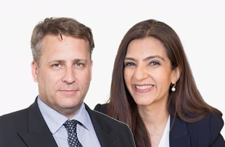 Andrew Cromby and Sejal Raja from our London office