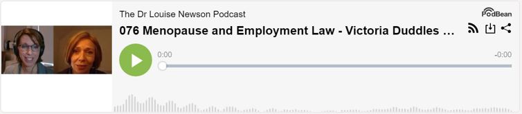 Listen to our employment law expert, Victoria Duddles, talking about 'menopause and employment law' on the Balance Menopause podcast