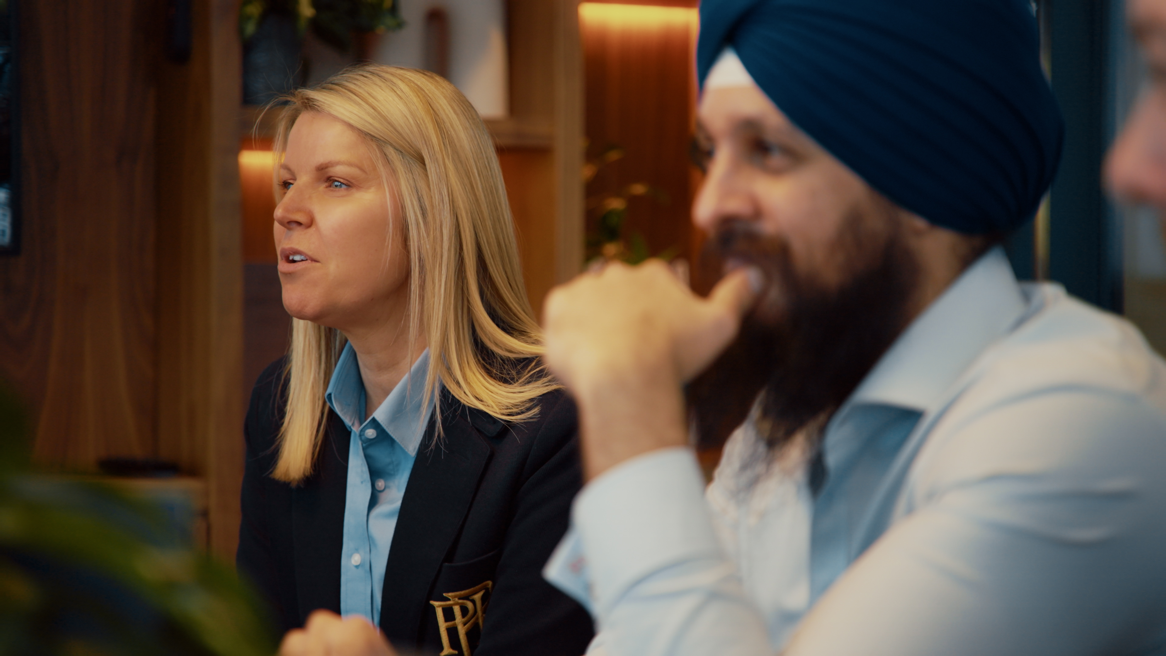 Adele Shortman and Paman Singh