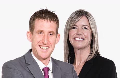 Martin English and Sarah Conroy from our Liverpool office