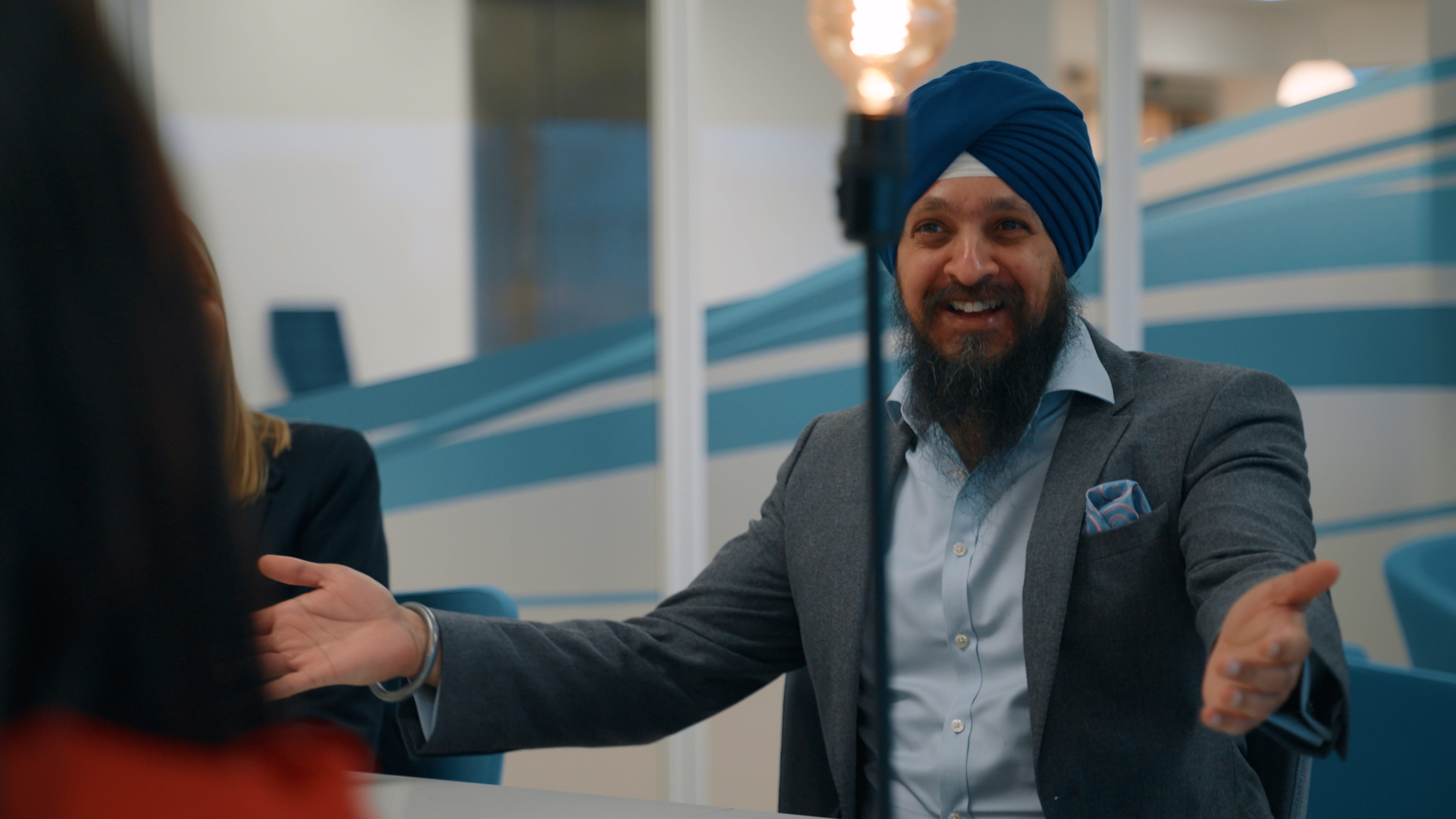 Paman Singh from the HR Rely team